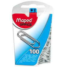 MAPED 320011 Gemkapocs 25mm - Ezüst (100db) gemkapocs, tűzőkapocs