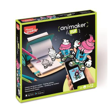 MAPED Animációkészítő készlet applikációval, mini, MAPED CREATIV "Animaker Flip", Pop kreatív és készségfejlesztő
