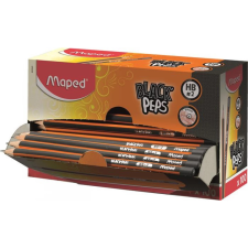 MAPED BLACK PEPS grafitceruza display HB háromszögletű ceruza