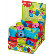 MAPED Boogy egylyukú hegyező display - Vegyes színek 30 db (063311) hegyező