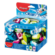 MAPED Clean egylyukú hegyező display - Vegyes színek 36 db (030111) hegyező