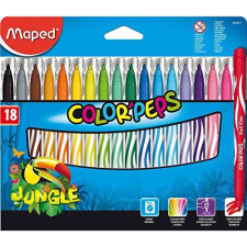 MAPED Color'Peps Jungle 2.8 mm Filctoll készlet -18 szín filctoll, marker