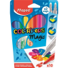 MAPED Color'Peps Magic 3,6mm Filctoll készlet - 8+2 különböző szín (10 db) (844612)