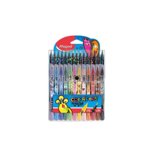MAPED Color Peps Monster 2,8mm Filctoll és színes ceruza készlet - 12+15 különböző szín (27 db/ csomag) filctoll, marker