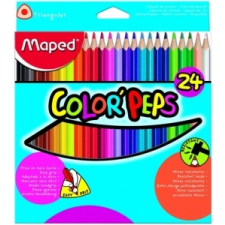 MAPED Color`Peps színes ceruza készlet, 24 különböző szín színes ceruza