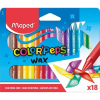 MAPED "Color`Peps Wax" zsírkréta 18 db (861012) (map861012)