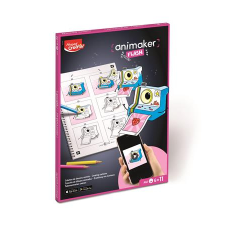 MAPED CREATIV Animációkészítő készlet applikációval, maped creativ "animaker flash", poetic 907065 társasjáték