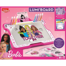 MAPED CREATIV Kreatív készségfejlesztő rajzkészlet, MAPED CREATIV &quot;Lumi Board Barbie&quot; kreatív és készségfejlesztő