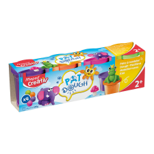 MAPED CREATIV Pat Dough Fancy gyurma készlet, levegőre száradó, 4x114 g gyurma