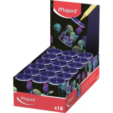 MAPED Deepsea Paradise Hegyező display egylyukú fémtartályos 18db hegyező