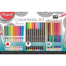 MAPED felnőtt színezőkészlet, 33 darabos (IMA897417) (IMA897417) kreatív és készségfejlesztő