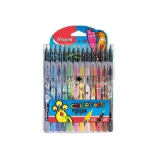 MAPED : Filctoll 12 darab és színes ceruza 15 darab készlet, MAPED - Egyéb filctoll, marker
