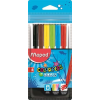 MAPED Filctoll készlet, 2 mm, kimosható,  "Color`Peps Ocean", 6 különböző szín