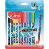 MAPED Filctoll készlet, 2 mm, kimosható, MAPED "Color`Peps Ocean Life", 12 különböző szín
