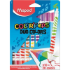 MAPED Filctoll készlet, kimosható, MAPED "Color'Peps Duo", 20 különböző szín
