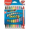 MAPED Filctoll készlet, MAPED "Color`Peps Duo Tip", 10 különböző szín