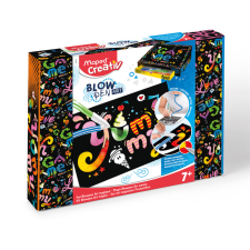 MAPED Fújós filctoll készlet, MAPED CREATIV, "Blow pen Art", varázslat filctoll, marker