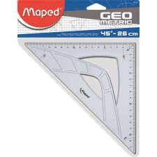 MAPED Háromszög vonalzó, műanyag, 45 242426 vonalzó