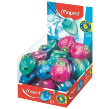 MAPED Hegyező display, egylyukú, tartályos, balkezes, MAPED I-Gloo, vegyes színek (IMA032211) hegyező
