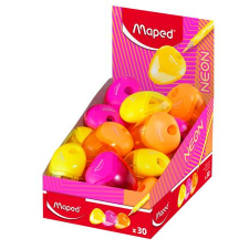 MAPED Hegyező display, egylyukú, tartályos, MAPED &quot;I-Gloo Neon&quot;, vegyes színek hegyező
