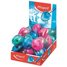 MAPED Hegyező display, egylyukú, tartályos, maped "i-gloo", vegyes színek 534754 hegyező