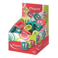 MAPED Hegyező display, kétlyukú, MAPED "Vivo" vegyes színek hegyező