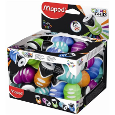MAPED Hegyező, egylyukú, tartályos, MAPED Clean Grip hegyező