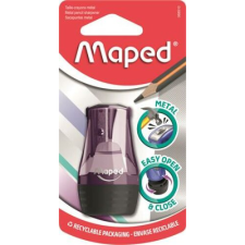 MAPED Hegyező, egylyukú, tartályos, MAPED "Tonic", vegyes színek hegyező