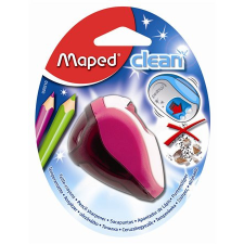 MAPED Hegyező, kétlyukú, tartályos, MAPED "Clean", vegyes színek hegyező