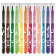 MAPED HP Filctoll készlet, mosható, MAPED Harry Potter Kids, 12 különböző szín (IMAH845001) filctoll, marker