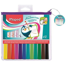 MAPED Marker'Peps 1,5 mm Filctoll készlet - 12 különböző szín (741817) filctoll, marker