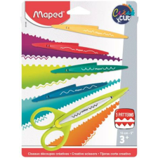 MAPED Olló, cikkcakk, MAPED Créa Cut, 5 különböző minta (IMA601006) olló