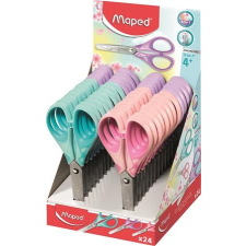 MAPED Olló display, iskolai, 13 cm, MAPED &quot;Essentials Soft Pastel&quot;, pastell olló