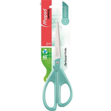 MAPED Olló, irodai, 21 cm, MAPED "Essentials Green", türkizkék olló