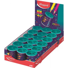 MAPED Pixel Party Hegyező display kétlyukú tartályos 18db hegyező