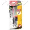  MAPED "Black Peps" Nyomósirón/Töltőceruza ajándék grafitbéllel és pótradírral, ZÖLD (0,5 mm)