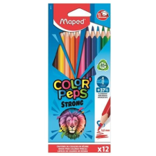 MAPED &quot;Color&#039;Peps Strong&quot; háromszögletű színesceruza készlet, 12 szín színes ceruza