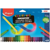 MAPED Színes ceruza készlet, háromszögletű, MAPED Color`Peps INFINITY, 24 különböző szín (IMA861601)