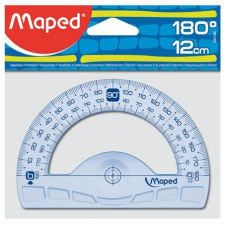 MAPED Szögmérő, műanyag, 180°, MAPED "Graphic" vonalzó