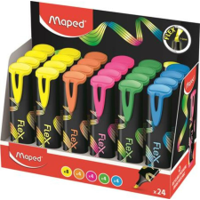 MAPED Szövegkiemelő display, 1-5 mm, MAPED Fluo Peps Flex, vegyes színek (IMA740302) filctoll, marker