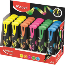 MAPED Szövegkiemelő display, 1-5 mm, MAPED &quot;Fluo Peps Flex&quot;, vegyes színek filctoll, marker