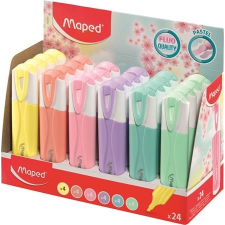 MAPED Szövegkiemelő display, MAPED "Fluo Peps Quality", vegyes színek filctoll, marker