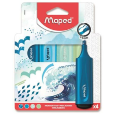 MAPED Szövegkiemelő készlet, 1-5 mm, MAPED "Fluo Peps Assorted", vegyes színek filctoll, marker