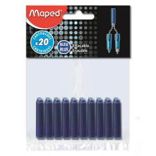 MAPED Töltőtoll patron, MAPED, kék tollbetét