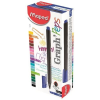 MAPED Tűfilc, 0,4 mm, MAPED "Graph`Peps", sötétkék