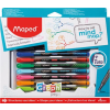 MAPED Tűfilc készlet, 0,4 mm, MAPED "Graph`Peps - How to Mind Map Box", 8 különböző szín