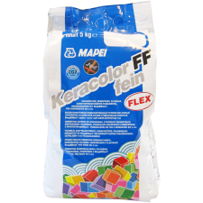 Mapei KERACOLOR FLEX 0-6MM FEHÉR 100 FUGÁZÓHABARCS 5KG glett, gipsz, csemperagasztó, por
