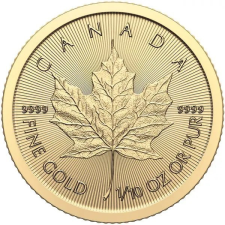  Maple Leaf 2024 - 1/10 Oz - arany befektetési érme egyéb ékszer