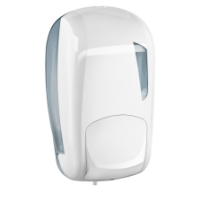 Mar Plast Linea SKIN folyékony szappan adagoló fehér/átlátszó 1 literes fürdőszoba kiegészítő