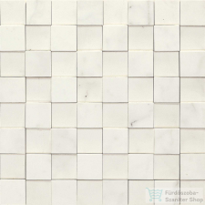 Marazzi Allmarble Statuario Mosaico 3D 30x30 cm-es falicsempe MMPU csempe